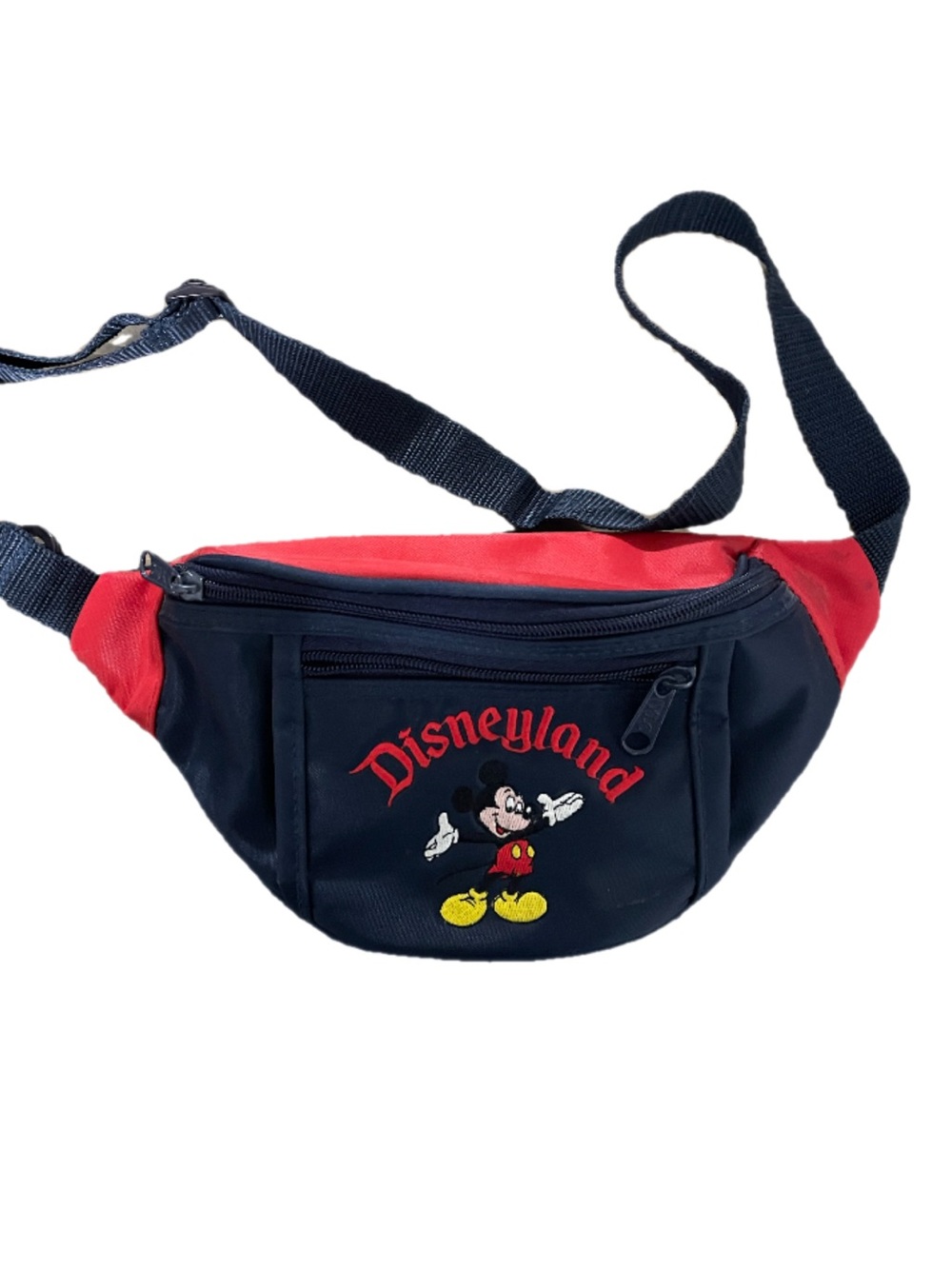 Ina Navy and Red Mickey Disneyland Waist Bag